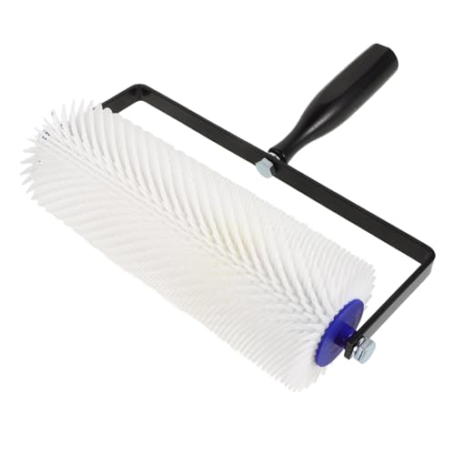 PENIKOKO Entlüftungsroller Stachelwalze Spiked Defoaming Brush für Bodenbeschichtung Selbstnivellierend Luftblasen Entfernen Glätten von PENIKOKO