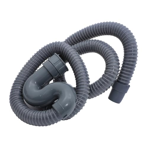 PENIKOKO Flexibler Abflussschlauch S Form Geruchsdicht für Küchenwaschbecken Geschirrspüler Badewanne Waschmaschine Geeignet von PENIKOKO