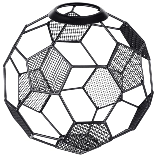 PENIKOKO Fußball Lampenschirm Hohl Ausgehöhlt Retro Stil Hängend Deckenleuchten Abdeckung Für Wohnzimmer Bar Restaurant Beleuchtung PENIKOKO Fußball Lampenschirm Hohl Ausgehöhlt Retro Stil Hängend Deckenleuchten Abdeckung Für Wohnzimmer Bar Restaurant Beleuchtung von PENIKOKO