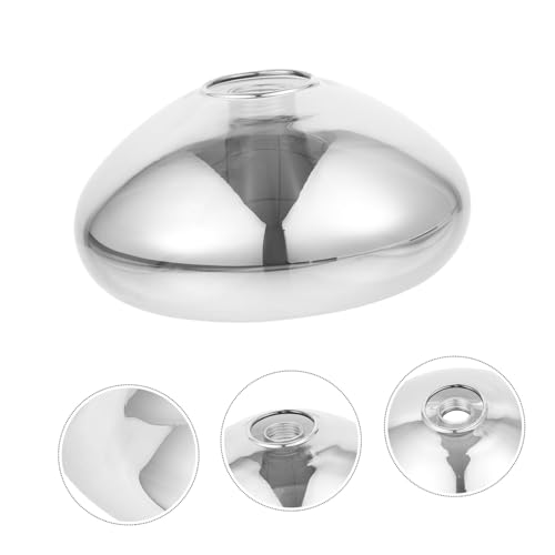 PENIKOKO Glas Lampenschirm Deckenleuchte Rauchgrau Ømm Modern Dekorativer Lampenabdeckung Leicht Installierbar Für Wohnzimmer Schlafzimmer Restaurant Büro PENIKOKO Glas Lampenschirm Deckenleuchte Rauchgrau Ømm Modern Dekorativer Lampenabdeckung Leicht Installierbar Für Wohnzimmer Schlafzimmer Restaurant Büro von PENIKOKO