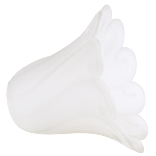 PENIKOKO Glas Lampenschirm Ersatzabdeckung Deckenleuchte Blumendesign für Schlafzimmer Wohnzimmer Romantische Lichtstreuung Dauerhaft und Praktisch von PENIKOKO