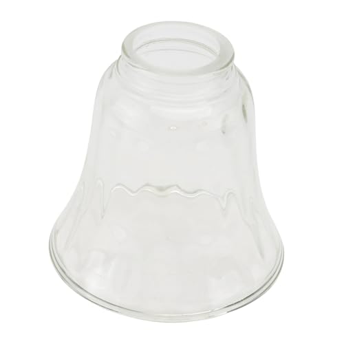 PENIKOKO Glas Lampenschirm Transparent Dekorativer Lampenabdeckung Einfacher Lampenschirm für Kronleuchter und Pendelleuchte Wohnzimmer Schlafzimmer Beleuchtung PENIKOKO Glas Lampenschirm Transparent Dekorativer Lampenabdeckung Einfacher Lampenschirm für Kronleuchter und Pendelleuchte Wohnzimmer Schlafzimmer Beleuchtung von PENIKOKO