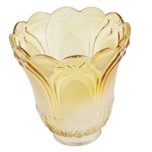 PENIKOKO Glas Lampenschirm Transparent Goldfarben Austauschbarer Lampenschirm für Tischlampe Dekoratives Lampenzubehör Langlebige Glasabdeckung Geeignet für Wohnzimmer und Schlafzimmer PENIKOKO Glas Lampenschirm Transparent Goldfarben Austauschbarer Lampenschirm für Tischlampe Dekoratives Lampenzubehör Langlebige Glasabdeckung Geeignet für Wohnzimmer und Schlafzimmer von PENIKOKO