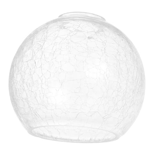 PENIKOKO Glas Lampenschirm mit Rissmuster Ersatzschirm für Pendelleuchte Klare Lampenabdeckung Einfache Montage Augenschonend Dekoratives Leuchtenschirm für Wohnzimmer Schlafzimmer PENIKOKO Glas Lampenschirm mit Rissmuster Ersatzschirm für Pendelleuchte Klare Lampenabdeckung Einfache Montage Augenschonend Dekoratives Leuchtenschirm für Wohnzimmer Schlafzimmer von PENIKOKO