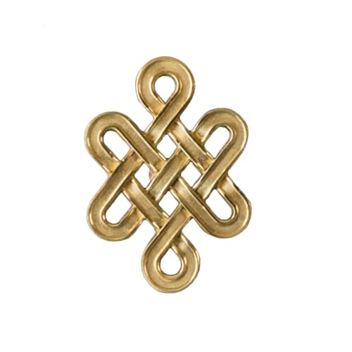 PENIKOKO Goldener Knoten Möbelgriff aus Kupfer Langlebiger Schrankgriff mit Festlichem Design Türgriff für Kleiderschrank Küchentür und Robustes Möbelzubehör PENIKOKO Goldener Knoten Möbelgriff aus Kupfer Langlebiger Schrankgriff mit Festlichem Design Türgriff für Kleiderschrank Küchentür und Robustes Möbelzubehör von PENIKOKO