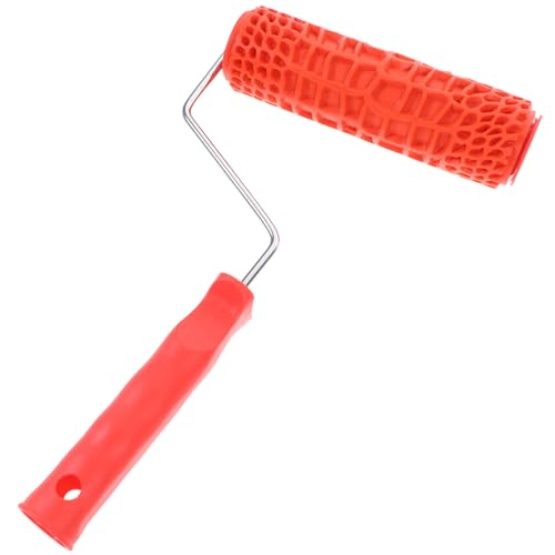 PENIKOKO Gummiwalze mit Griff Strukturierte Malerrolle für Wanddekoration Langlebig Elastisch und Wiederverwendbar Geeignet für DIY Holz und Putzmuster Einfach zu Reinigen PENIKOKO Gummiwalze mit Griff Strukturierte Malerrolle für Wanddekoration Langlebig Elastisch und Wiederverwendbar Geeignet für DIY Holz und Putzmuster Einfach zu Reinigen von PENIKOKO