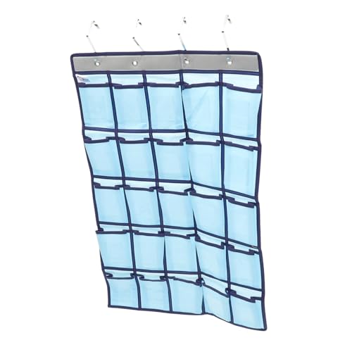 PENIKOKO Hängende Handy Aufbewahrungstasche für Wand Organizer mit Fächern Nicht Gewebte Stofftasche Hellblau für Klassenzimmer und Tür Einfache Handhabung und Robuste Materialien PENIKOKO Hängende Handy Aufbewahrungstasche für Wand Organizer mit Fächern Nicht Gewebte Stofftasche Hellblau für Klassenzimmer und Tür Einfache Handhabung und Robuste Materialien von PENIKOKO
