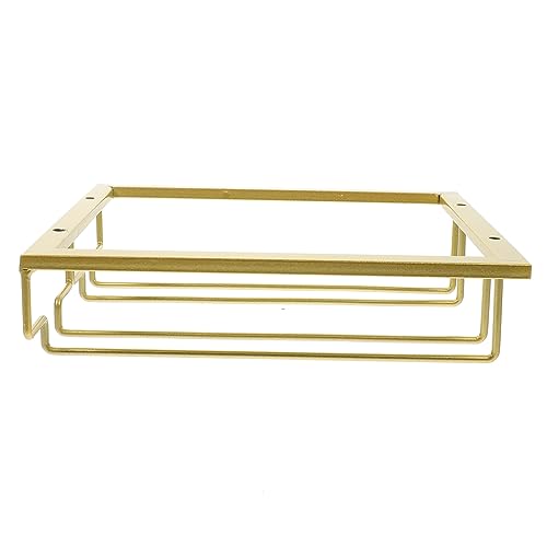 PENIKOKO Hängendes Weinglasregal Mit Glashaltern Umgedrehtes Kelchregal Für Küche Weinbecherregal Aus Hochwertigem Material Installieren Reinigen Langlebig Und Praktisch Für von PENIKOKO