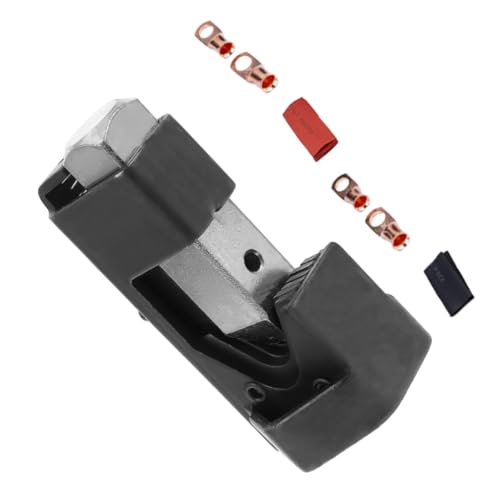 PENIKOKO Hammer Kabelschuh Crimpzange mit Kupfer Terminals Federbelastetes Crimpwerkzeug für Batteriekabel und Audioanschlüsse Robust und Verschleißfest Einfach mit Hammer Bedienbar von PENIKOKO