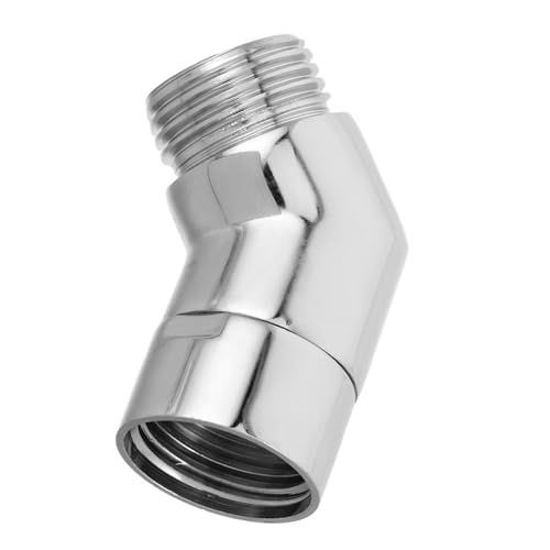 PENIKOKO Handbrause Adapter aus Messing mit Verstellbarem Winkelstück Universeller Anschluss für Duschkopfhalterung Einfache Montage Kompatibel mit Standard duschsystemen Flexibles von PENIKOKO
