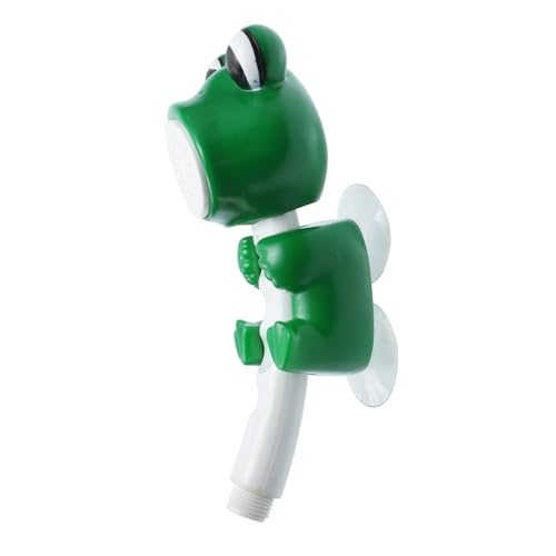 PENIKOKO Handbrause Grün Duschekopf mit Drehbarem Sprühkopf Wassersparend Installieren Badezimmerzubehör für Mädchen und Familien von PENIKOKO