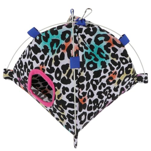 PENIKOKO Haustierhängematte Kleintierbett Warmes Abnehmbares Hängendes Nest mit Haken für Hamster Igel Meerschweinchen Chinchilla und Kleine Haustiere Einfach zu Reinigen Zufällige Farbe von PENIKOKO