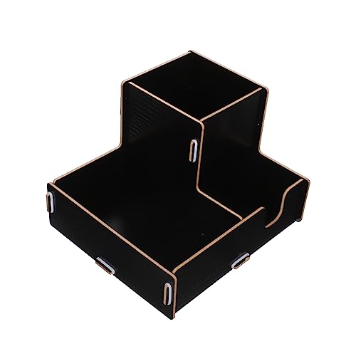PENIKOKO Holz Becherhalter für Einwegbecher Organizer für Getränke Strohhalme und Becherdeckel für Cafés Bars und Restaurants und Elegant von PENIKOKO