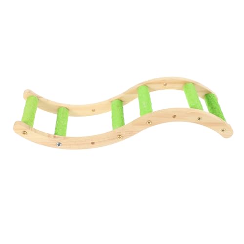 PENIKOKO Holz Vogelleiter Kletterspielzeug Natürliches Material Beissfest für Wellensittiche Papageien Hamster Kleintiere Spielleiter für Käfig Training und Balancetraining PENIKOKO Holz Vogelleiter Kletterspielzeug Natürliches Material Beissfest für Wellensittiche Papageien Hamster Kleintiere Spielleiter für Käfig Training und Balancetraining von PENIKOKO