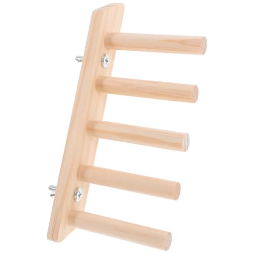 PENIKOKO Holz katzenkletterregal Wandmontage Katzenleiter Pflege Ruheplattform Langlebiges Katzenmöbel Platzsparend Indoor Katzenkletterwand für Aktives und Entspannen von PENIKOKO
