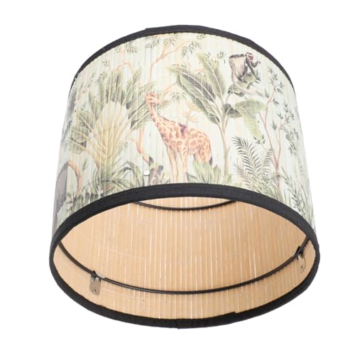 PENIKOKO Japanischer Stil Lampenschirm Retro Chic Dekorativer Lampenüberzug für Decken und Tischleuchten Langlebig Vielseitig Einsetzbar Einfache Installation Stilvolle Wohnraumbeleuchtung von PENIKOKO