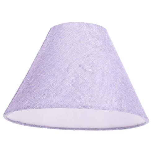 PENIKOKO Kleiner Lampenschirm aus Hochwertigem Leinenstoff Kompatibel Eleganter Lampenüberzug für Tisch Wandleuchten Vintage Stil Dekoratives Accessoire für Stilvolles Zuhause von PENIKOKO