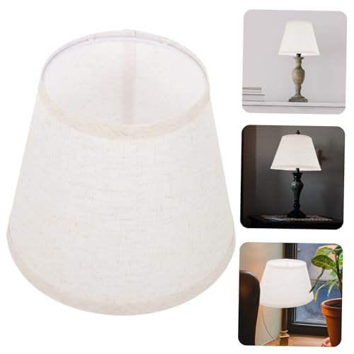 PENIKOKO Kleiner Retro Lampenschirm Fassung Kompakt Stoff Lampenschirm für Tisch Wandleuchte Vielseitig Einsetzbar Schlicht Elegantes Design PENIKOKO Kleiner Retro Lampenschirm Fassung Kompakt Stoff Lampenschirm für Tisch Wandleuchte Vielseitig Einsetzbar Schlicht Elegantes Design von PENIKOKO