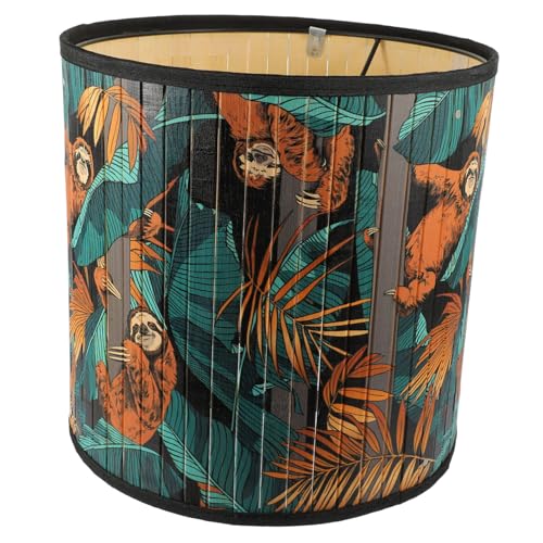 PENIKOKO Lampenschirm Deckenlampe Geflochtene Hängelampe Schlafzimmer Wohnzimmer Leicht Montierbar Natürliche Wohnraumbeleuchtung PENIKOKO Lampenschirm Deckenlampe Geflochtene Hängelampe Schlafzimmer Wohnzimmer Leicht Montierbar Natürliche Wohnraumbeleuchtung von PENIKOKO