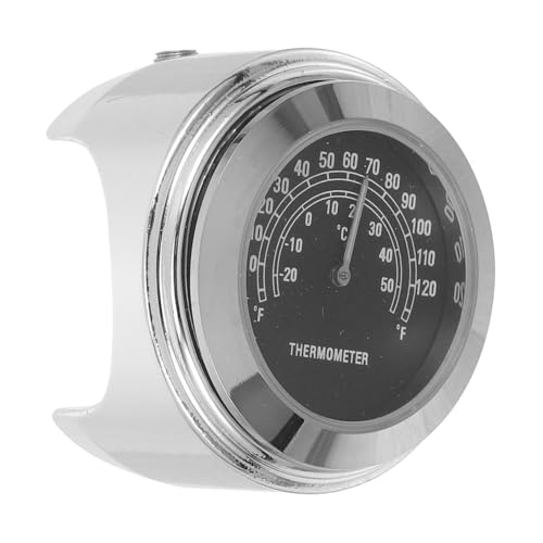 PENIKOKO Lenker Thermometer aus Digitales Temperaturmessgerät für Motorräder Outdoor Thermometer Kompakt und Robust Einfache Installation für Motorradfahrer von PENIKOKO
