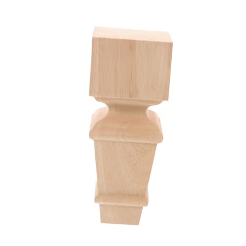 PENIKOKO Massive Holz möbelfüße Gedrechselte Tisch Sofabeine Stabile Holzfüße für Schrank Kommode und Sitzmöbel rutschfest und Langlebig Elegantes Design von PENIKOKO