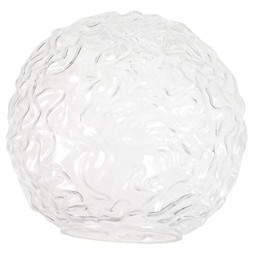 PENIKOKO Moderner Runder Glasschirm Transparent für Wandlampe Deckenleuchte Ersatz Lampenschirm Wohnzimmer Flur Schlafzimmer Beleuchtung Robust Langlebig PENIKOKO Moderner Runder Glasschirm Transparent für Wandlampe Deckenleuchte Ersatz Lampenschirm Wohnzimmer Flur Schlafzimmer Beleuchtung Robust Langlebig von PENIKOKO