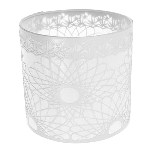 PENIKOKO Moderner Weißer Eisen lampenschirm Metall Pendelleuchte Lampenabdeckung Retro Schlicht für Decken Wandleuchten Vielseitig Robust für Restaurant Flur Beleuchtung PENIKOKO Moderner Weißer Eisen lampenschirm Metall Pendelleuchte Lampenabdeckung Retro Schlicht für Decken Wandleuchten Vielseitig Robust für Restaurant Flur Beleuchtung von PENIKOKO