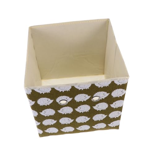 PENIKOKO Multifunktionale Stoff aufbewahrungsbox mit Niedlichem Igel motiv Faltbarer Quadratischer Kleiderschrank organizer für Heimgebrauch mit Abnehmbarem Deckel zur Kleidungslagerung PENIKOKO Multifunktionale Stoff aufbewahrungsbox mit Niedlichem Igel motiv Faltbarer Quadratischer Kleiderschrank organizer für Heimgebrauch mit Abnehmbarem Deckel zur Kleidungslagerung von PENIKOKO