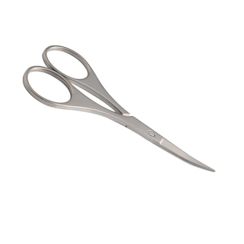 PENIKOKO Nasenhaarschere mit Abgerundeten Spitzen Sicherer Vibrissa Trimmer Präzise Augenbrauen und Nasenhaarschneideschere Kompakt und Einfach zu Greifen Schmerzfreies Styling für von PENIKOKO
