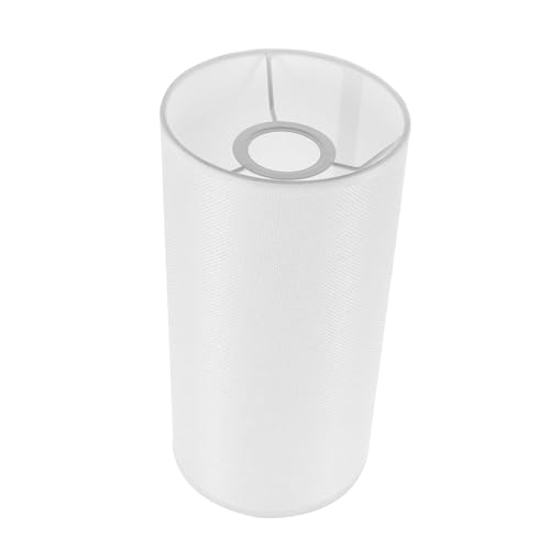 PENIKOKO Natürlicher Leinen Lampenschirm für Tisch und Stehlampe Handgefertigt Lichtstreuend Pflegeleicht Passend für Fassung Vielseitig für Wohn und Schlafzimmer Minimalistisches Design von PENIKOKO