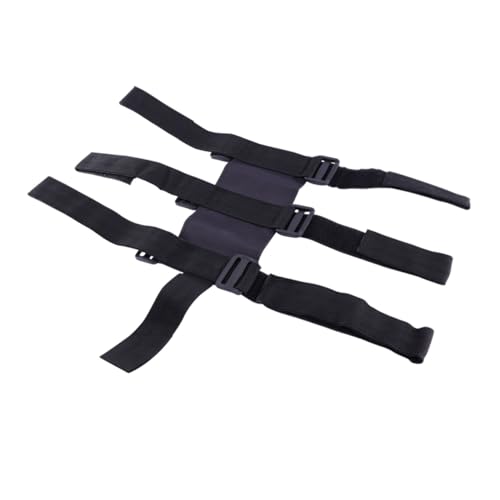PENIKOKO Nylon Strap für Auto Feuerlöscher Befestigung Strapazierfähig und Verschleißfest für Taschenlampe Getränkehalter und Löscher Einfache Montage Passend für Männer und Frauen Schwarz von PENIKOKO