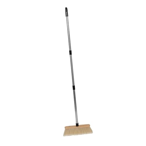 PENIKOKO Outdoor Gartenbesen mit Ergonomischem Holzgriff Langlebigem Naturholz und Stabilem Edelstahlgriff Harter Borstenbesen für Terrasse Garage und Robuste Außenreinigung PENIKOKO Outdoor Gartenbesen mit Ergonomischem Holzgriff Langlebigem Naturholz und Stabilem Edelstahlgriff Harter Borstenbesen für Terrasse Garage und Robuste Außenreinigung von PENIKOKO