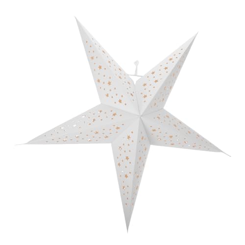 PENIKOKO Papier Lampenschirm Sternförmig Dekorativer Deckenleuchten Lampenschirm für Wohnzimmer Party Modernes Design Stabiler Leuchtenschirm Geschenkidee für Wohnraumgestaltung PENIKOKO Papier Lampenschirm Sternförmig Dekorativer Deckenleuchten Lampenschirm für Wohnzimmer Party Modernes Design Stabiler Leuchtenschirm Geschenkidee für Wohnraumgestaltung von PENIKOKO
