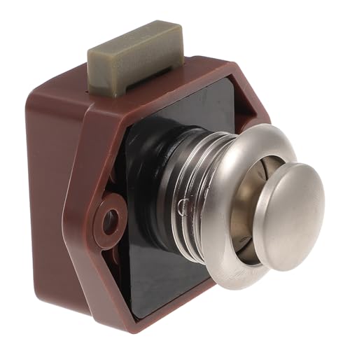 PENIKOKO Push Button Latch Schrankriegel mit Mehrschichtveredelung Verschleißfestes Türschloss für Wohnwagen Yachten und Möbel Minimalistisches Design Links und Rechtsseitig Nutzbar PENIKOKO Push Button Latch Schrankriegel mit Mehrschichtveredelung Verschleißfestes Türschloss für Wohnwagen Yachten und Möbel Minimalistisches Design Links und Rechtsseitig Nutzbar von PENIKOKO