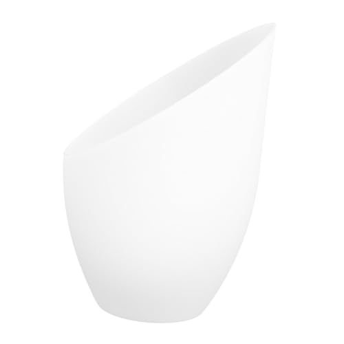 PENIKOKO Retro Lampenschirm Mittelloch Kunststoff Lampenabdeckung Innen Deckenlampe Schirm Ersatz für Wohnzimmer Schlafzimmer mit Schräger Form und Schlichtem Design von PENIKOKO