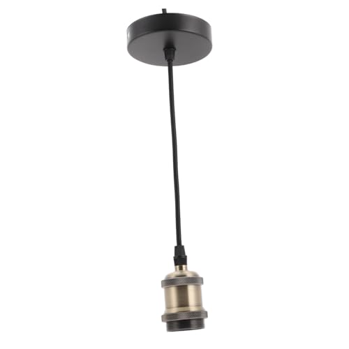 PENIKOKO Retro Pendelleuchte Lampenfassung Stabile Aluminium Lampensockel mit Kabel Rostfrei Einfache Montage Stilvolle Deckenfassung für Zuhause Hotel Bar Vielseitige Hängelampe PENIKOKO Retro Pendelleuchte Lampenfassung Stabile Aluminium Lampensockel mit Kabel Rostfrei Einfache Montage Stilvolle Deckenfassung für Zuhause Hotel Bar Vielseitige Hängelampe von PENIKOKO