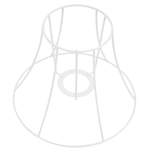 PENIKOKO Robuster Lampenschirmrahmen aus Eisen Rostbeständig und Langlebig Geeignet für Tisch Deckenlampen DIY Metall Lampenschirmhalterung mit Schlankem Design für Zuhause und von PENIKOKO