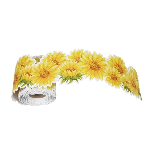 PENIKOKO Rollbare Pinnwand Bordüre mit Tropischen Blumen und Blättern Selbstklebend Langlebig Dekorativ für Klassenzimmer Büro Party und Wandgestaltung Vielseitig Einsetzbar PENIKOKO Rollbare Pinnwand Bordüre mit Tropischen Blumen und Blättern Selbstklebend Langlebig Dekorativ für Klassenzimmer Büro Party und Wandgestaltung Vielseitig Einsetzbar von PENIKOKO