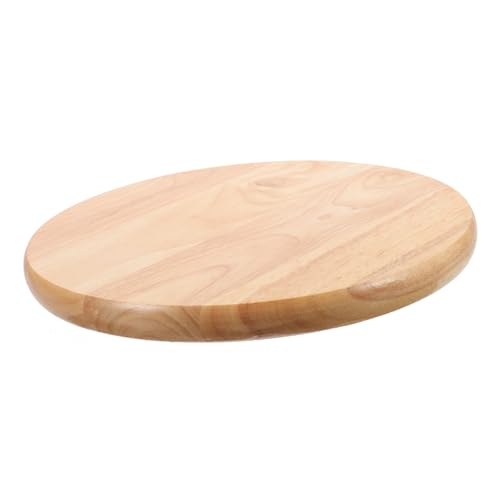 PENIKOKO Runde Holzsitzplatte aus Massivem Holz Stabile Sitzfläche Ersatzteil für Barhocker und Runde Hocker Robust und Kratzfest Natürliches Holz mit Einzigartiger Maserung Vielseitiges von PENIKOKO
