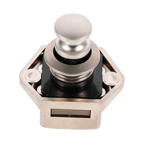 PENIKOKO Schlüsselloses Rv Möbel Schloss mit Push Button Robustes Tür und Verriegelungssystem für Wohnmobile Boote und Camper Rostfreier Latch Kindersichere Camping Sicherung PENIKOKO Schlüsselloses Rv Möbel Schloss mit Push Button Robustes Tür und Verriegelungssystem für Wohnmobile Boote und Camper Rostfreier Latch Kindersichere Camping Sicherung von PENIKOKO
