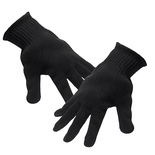 PENIKOKO Schnittschutzhandschuhe Level Schnittfeste Küchenhandschuhe für Sicheren Hand und Fingerschutz Leicht und Atmungsaktiv für Schneiden Schalen und Holzarbeiten Schwarz PENIKOKO Schnittschutzhandschuhe Level Schnittfeste Küchenhandschuhe für Sicheren Hand und Fingerschutz Leicht und Atmungsaktiv für Schneiden Schalen und Holzarbeiten Schwarz von PENIKOKO