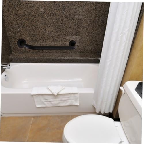 PENIKOKO Schwarzer Edelstahl Haltegriff Rutschfester Bad Toiletten sicherheitsgriff Wandmontierter Armstütze für Ältere Menschen und Rostfrei Multifunktionaler Badewannen handlauf von PENIKOKO