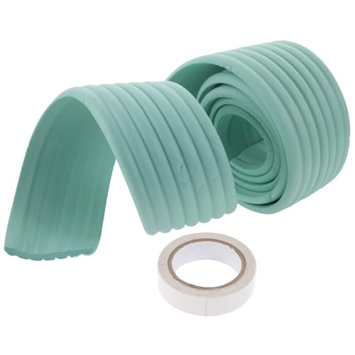 PENIKOKO Selbstklebender Treppenschutz aus Hochdichtem Schaumstoff Stoßdämpfende Leiterpolsterung für Etagenbetten und Treppen Rutschfeste Geräuschdämpfende Eckenschoner Installieren von PENIKOKO