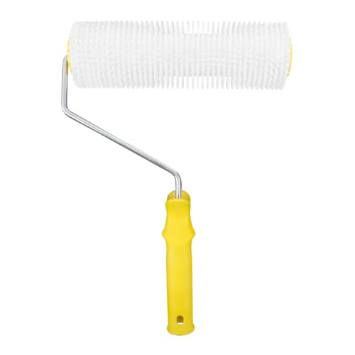 PENIKOKO Spiked Roller für Epoxidharzboden Langlebige Kunststoffrolle zum Entfernen von Luftblasen Selbstnivellierend Ergonomischer Griff für Maler und Bodenbeschichtungen PENIKOKO Spiked Roller für Epoxidharzboden Langlebige Kunststoffrolle zum Entfernen von Luftblasen Selbstnivellierend Ergonomischer Griff für Maler und Bodenbeschichtungen von PENIKOKO