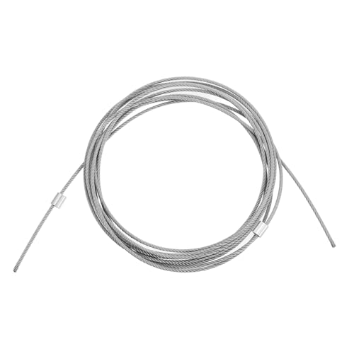 PENIKOKO Stahlseil Garagentor Schwerlast Langlebig Verstellbar Ersatzkabel Vielseitig für Hebeanwendungen Robust und Einfach Anzupassen PENIKOKO Stahlseil Garagentor Schwerlast Langlebig Verstellbar Ersatzkabel Vielseitig für Hebeanwendungen Robust und Einfach Anzupassen von PENIKOKO