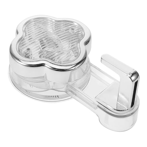 PENIKOKO Starker Saugnapf Wandhaken Transparent Weiß Kompakter Klebehaken Ohne Bohren Vielseitiger Badezimmer Küchen Haken Für Handtuch Schlüssel Mantel Platzsparende Befestigung von PENIKOKO