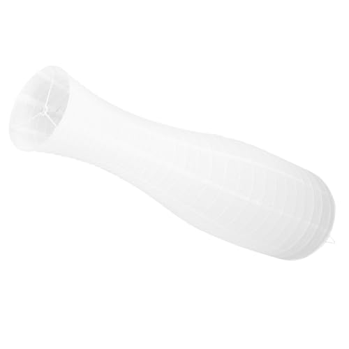 PENIKOKO Stehlampe Papier Lampenschirm Faltbar Langlebig für Wohnzimmer Schlafzimmer Büro Vielseitig Dekorativ Minimalistisch von PENIKOKO