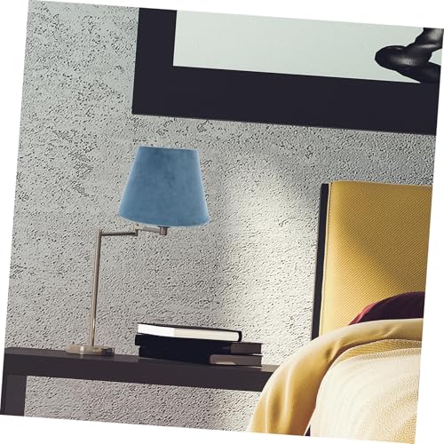 PENIKOKO Stofflampenschirm Weiß Blau Ersatzschirm für Tischlampe Modern Minimalistisch Robust für Wohnzimmer Schlafzimmer Kinderzimmer PENIKOKO Stofflampenschirm Weiß Blau Ersatzschirm für Tischlampe Modern Minimalistisch Robust für Wohnzimmer Schlafzimmer Kinderzimmer von PENIKOKO