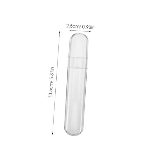 PENIKOKO Transparente Kompakte Aufbewahrungsbox aus Kunststoff mit Deckel Vielseitiger Pinzettenhalter für Beauty und Nageltools für Wimpernverlängerung Reise und Professionellen Gebrauch von PENIKOKO