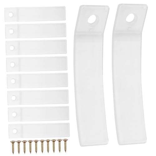 PENIKOKO Transparente Schubladenstopper mit Schrauben Teiliges Möbel Stopper zur Möbelreparatur rutschfeste unter Möbeln Montierbare Schubladenbegrenzer für Kommoden und Küchenschränke PENIKOKO Transparente Schubladenstopper mit Schrauben Teiliges Möbel Stopper zur Möbelreparatur rutschfeste unter Möbeln Montierbare Schubladenbegrenzer für Kommoden und Küchenschränke von PENIKOKO